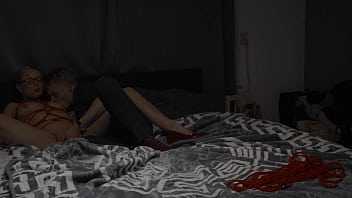 Teen fucked hard after beeing tied up