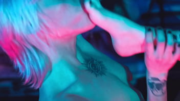 Lesbian girls with tiny feet