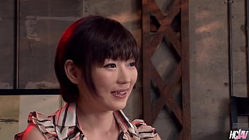 Naughty japanese chick shinobu kasagi fills her mouth and pussy