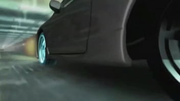 Anime girl when crossing a road