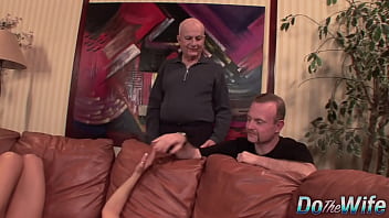 Mature wife sarah bricks fucks like horny sluts in front of her hubby