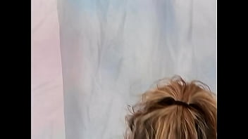 Christina dances in sheer top and skirt