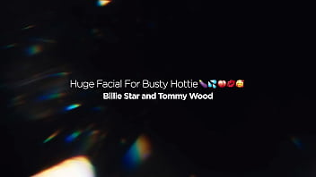 Naughty girl billie start big boobs milf getting big facial