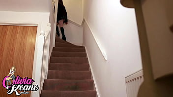 Naughty college student getting spanked