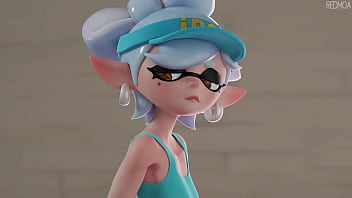 Squid 3 way splatoonhentai
