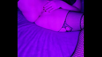 Cumming in my fishnets
