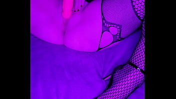 Cumming in my fishnets