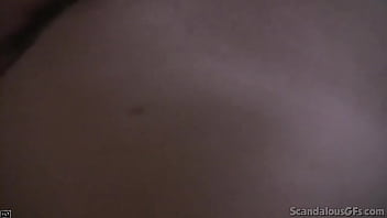 Horny girlfriend gets a load of cum on her tits