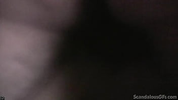 Horny girlfriend gets a load of cum on her tits