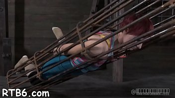 Stormy caning for lusty babe