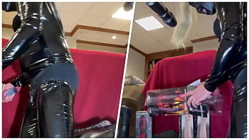 Jett hoover fuck machine with monster dildo and fist until hand free cum in chastity device Jett hoover fuck machine with monster dildo and fist until hand free cum in chastity device