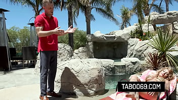 Blonde slut with huge boobs make stepsis husband cheat on her Blonde slut with huge boobs make stepsis husband cheat on her