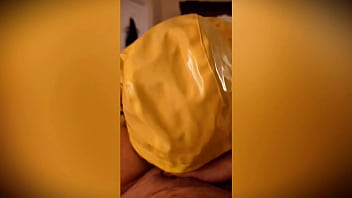 Showing daddy my big open bumhole