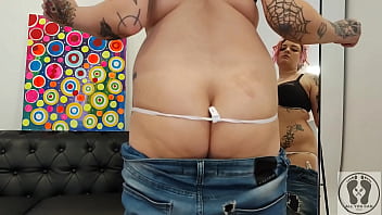 Jeans Fetish Clenching Ass White Gstring Buttcrack Ass Cr Ack thumbnail