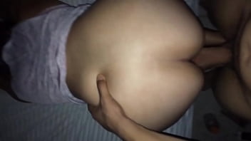 Doggystyle ex nutted in face