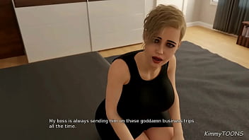 Big tits giving titjob in public mall