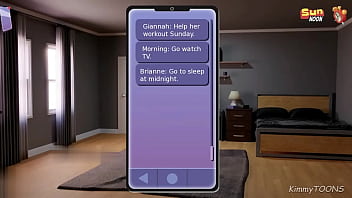 Big tits giving titjob in public mall