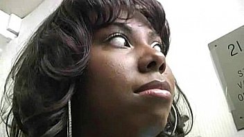 Gloryhole ebony girl booty shake and suck 10