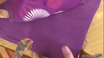 Tina kay eats man ass and gets three creampies in her cunt