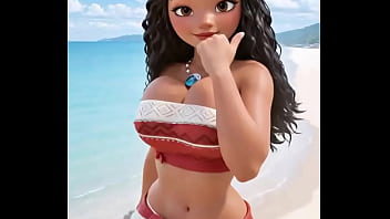 Moana ai hot dance