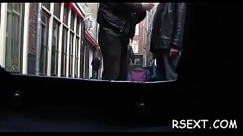 Slender hottie takes hard banging