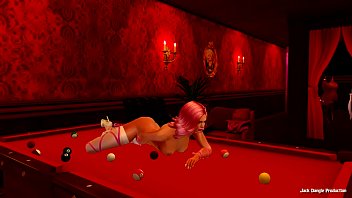 Pool table girl