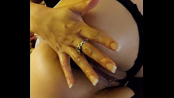 Modeling stockings and lingerie and using dildo gabyxvideosx