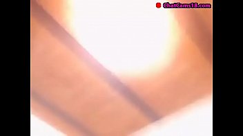 Busty hot blonde teenie sucking hard boner on cam