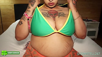 Lucky gurl show n tell sensational pov blowjob and throat fuck