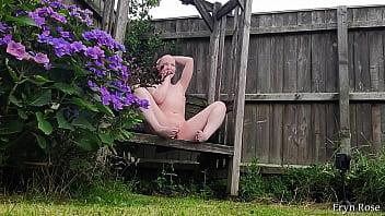 Behind the scenes shooting art nudes in the garden with dgphotoart