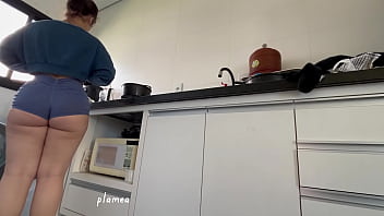 Big ass tight shorts