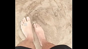 Bare feet playing in the sand sensory purposes #barefeet #feet #sand #sensory #fetish