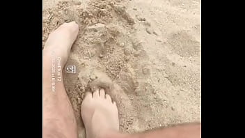 Bare feet playing in the sand sensory purposes #barefeet #feet #sand #sensory #fetish
