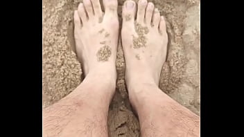 Bare feet playing in the sand sensory purposes #barefeet #feet #sand #sensory #fetish