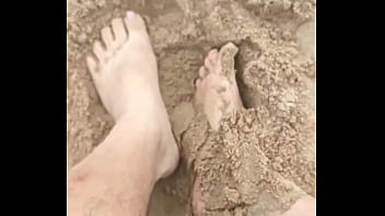 Bare feet playing in the sand sensory purposes #barefeet #feet #sand #sensory #fetish