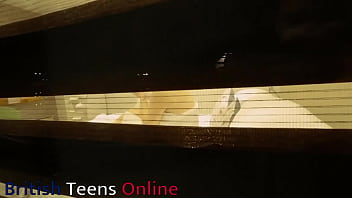 You watch your neighbour masturbating