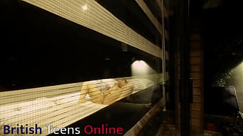 You watch your neighbour masturbating