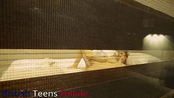 You watch your neighbour masturbating