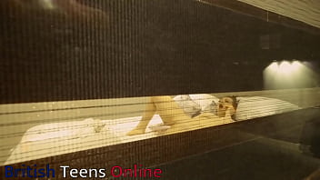 You watch your neighbour masturbating