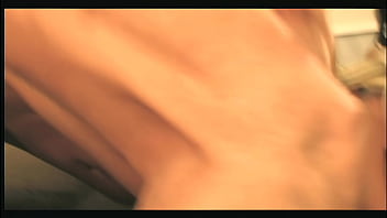 She licks her dildo to tease him so he plops her ontop of him so she can ride it till the