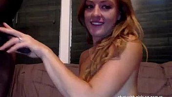 Redhead takes bbc facial