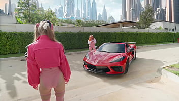 Big black mirror sweetie fox & diana rider