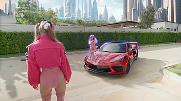 Big black mirror sweetie fox & diana rider