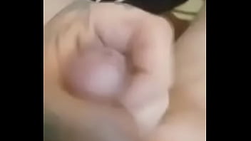 Tatted guy jacks off