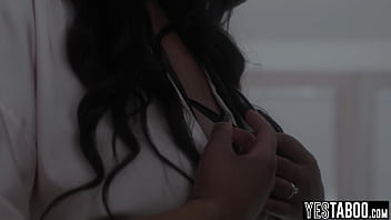 Big boobs curvy ebony milf turns into a horny devil and devours two big dicks