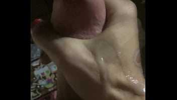 Huge cock cumming