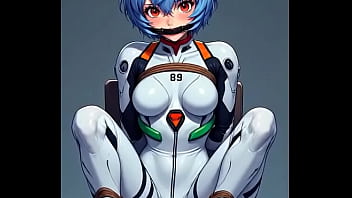 Rei tied by rope to a chair