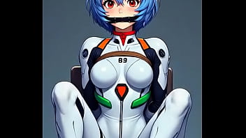 Rei tied by rope to a chair