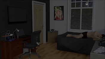 F i l f cap 8 mi hermanastra es la mejor camgirl ella juega con su coño para sus fans