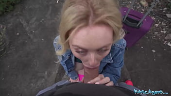 Public agent big boobs big booty british babe real outdoor fuck